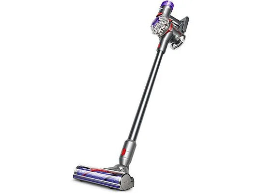 Aspirador escoba - Dyson V8™ Advanced, Potencia succión 130 AW, Autonomía 40 min, Accesorios, Níquel